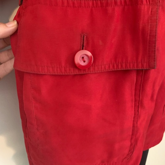 London Fog women’s red full zip lined coat size Small - Picture 4 of 7